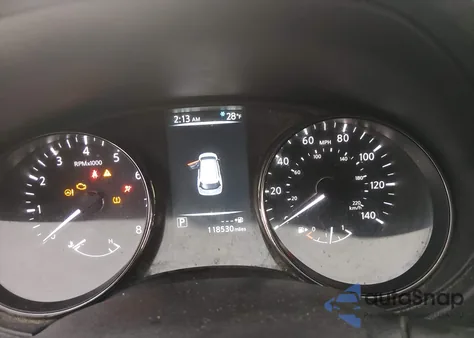 2017 Nissan Rogue Sv из США, поврежденный, VIN JN8AT2MV7HW253942